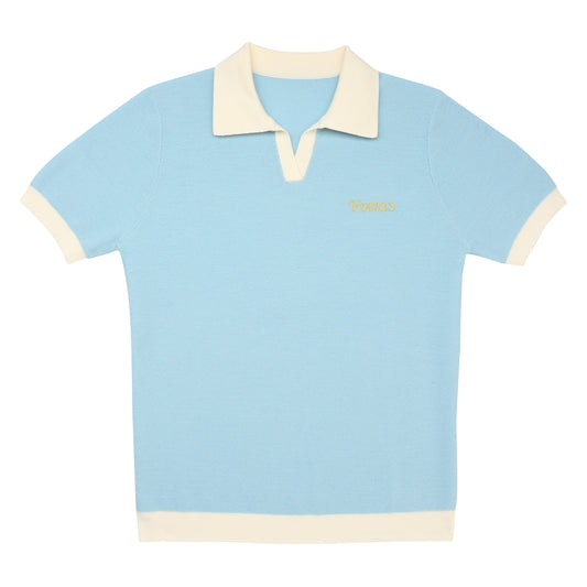 Vvera’s women sky blue premium shirt